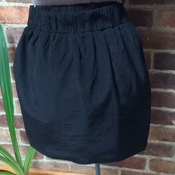 Pins & Needles Dresses & Skirts - Urban Outfitters Silky black skirt with pockets